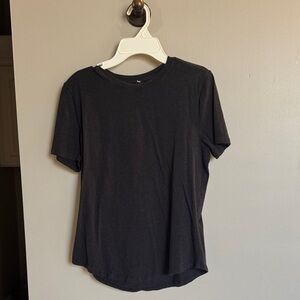 lululemon athletica Dark Gray Short Sleeve Tee